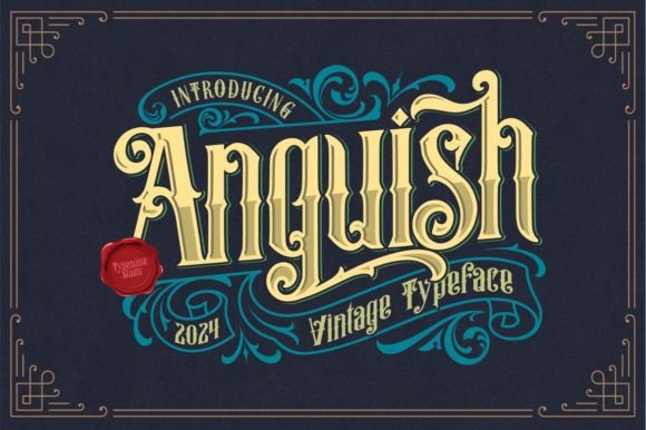 Anguish: A Guide to Mastering the Vintage Blackletter Typeface