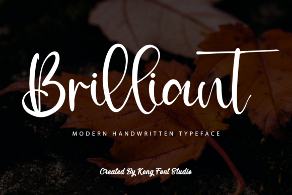 Brilliant: A Modern Handwritten Script Font for Creative Projects