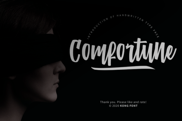 Comfortune: The Handwritten Font That Feels Like a Cozy Day Indoors