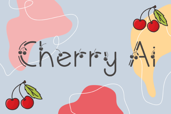 Discover Cherry Ai: The Sweet Decorative Font Transforming Modern Design