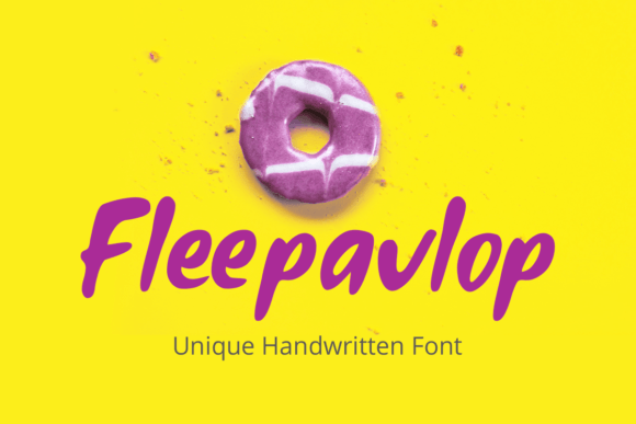 Exploring Fleepavlop: A Bold Handwritten Font for Modern Projects