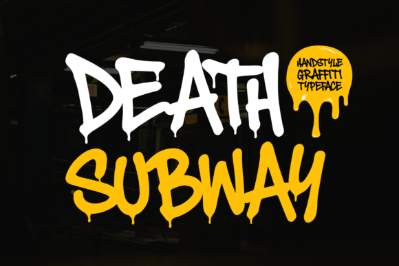 Exploring the Raw Energy of Death Subway: A Graffiti Font for the Urban Age