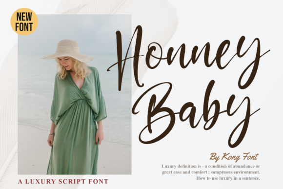 Honney Baby: The Playful Font for Modern Designers