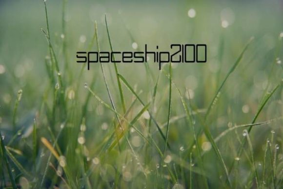 Spaceship2100: A Modern Typeface for the Future of Design