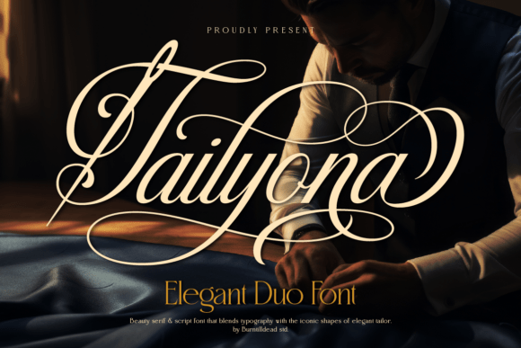 Why Tailyona is the Font Pairing Your Luxury Brand Needs